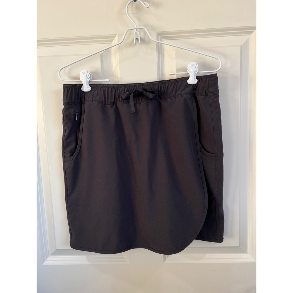 Patagonia Fleetwith Wrap Front Skort Black Size Medium